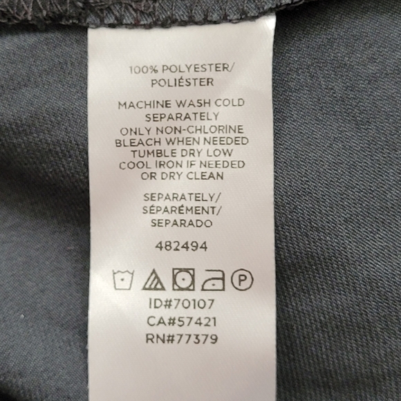 𝅺LOFT Long Sleeve Blouse Black Keyhole Faux Tie Oversized Loose Suit Blouse XS - Picture 7 of 7